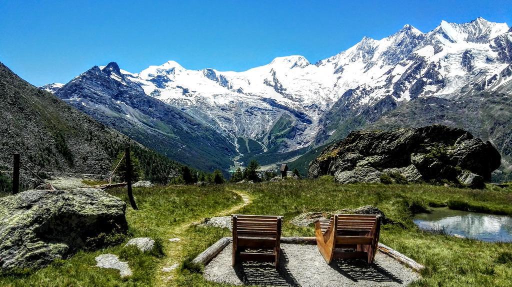 Haus Kandahar Saas-Fee Zewnętrze zdjęcie