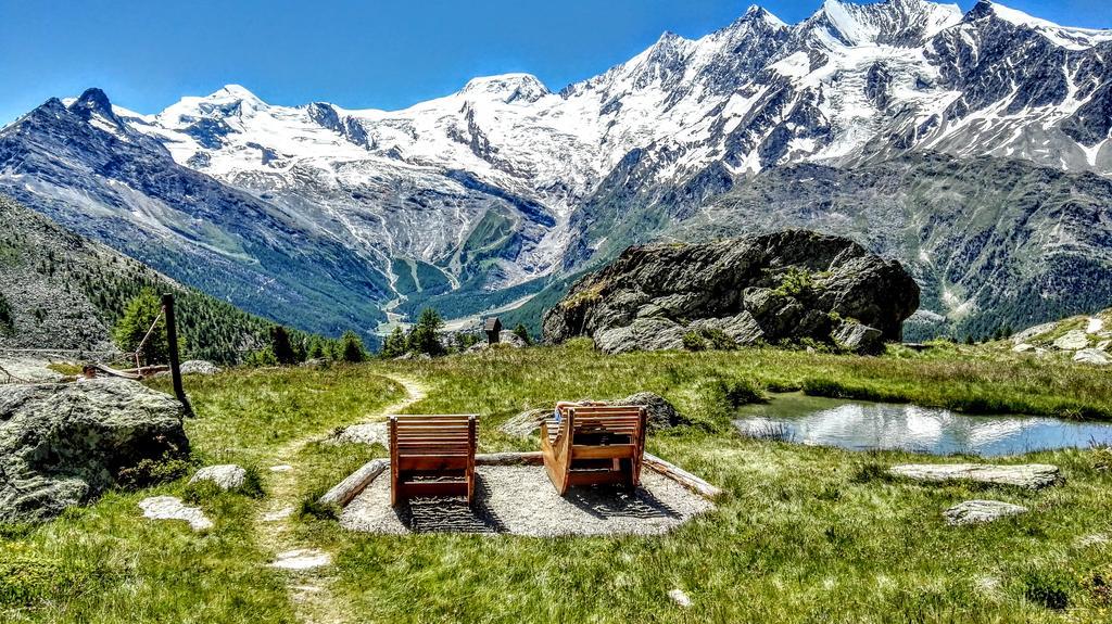 Haus Kandahar Saas-Fee Zewnętrze zdjęcie